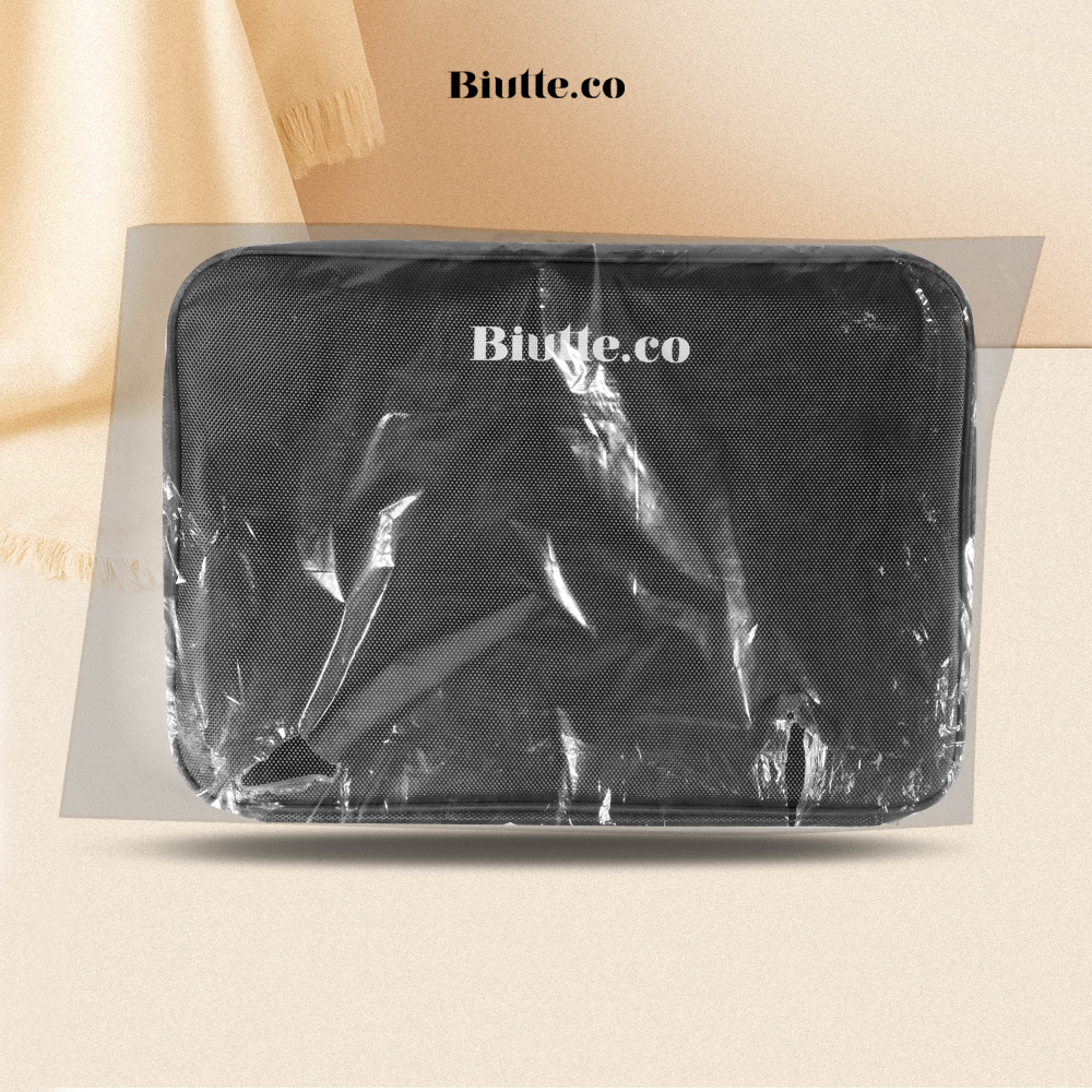Biutte.co Tas Kosmetik Make Up Travel Organizer Bag Wanita 40x29x14cm - X3235 Gambar produk Biutte.co Tas Kosmetik Make Up Travel Organizer Bag Wanita 40x29x14cm - X3235