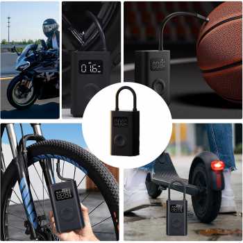 Gambar produk Mijia Electric Air Pump 2 Pompa Angin Digital Portable Compressor - MJCQB06QW