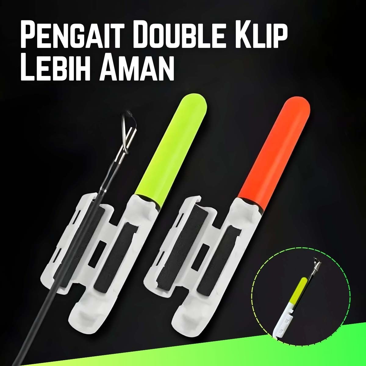 Gambar produk LUMOIS Lampu Pancing Joran LED Luminous Waterproof with Battery - LM-60