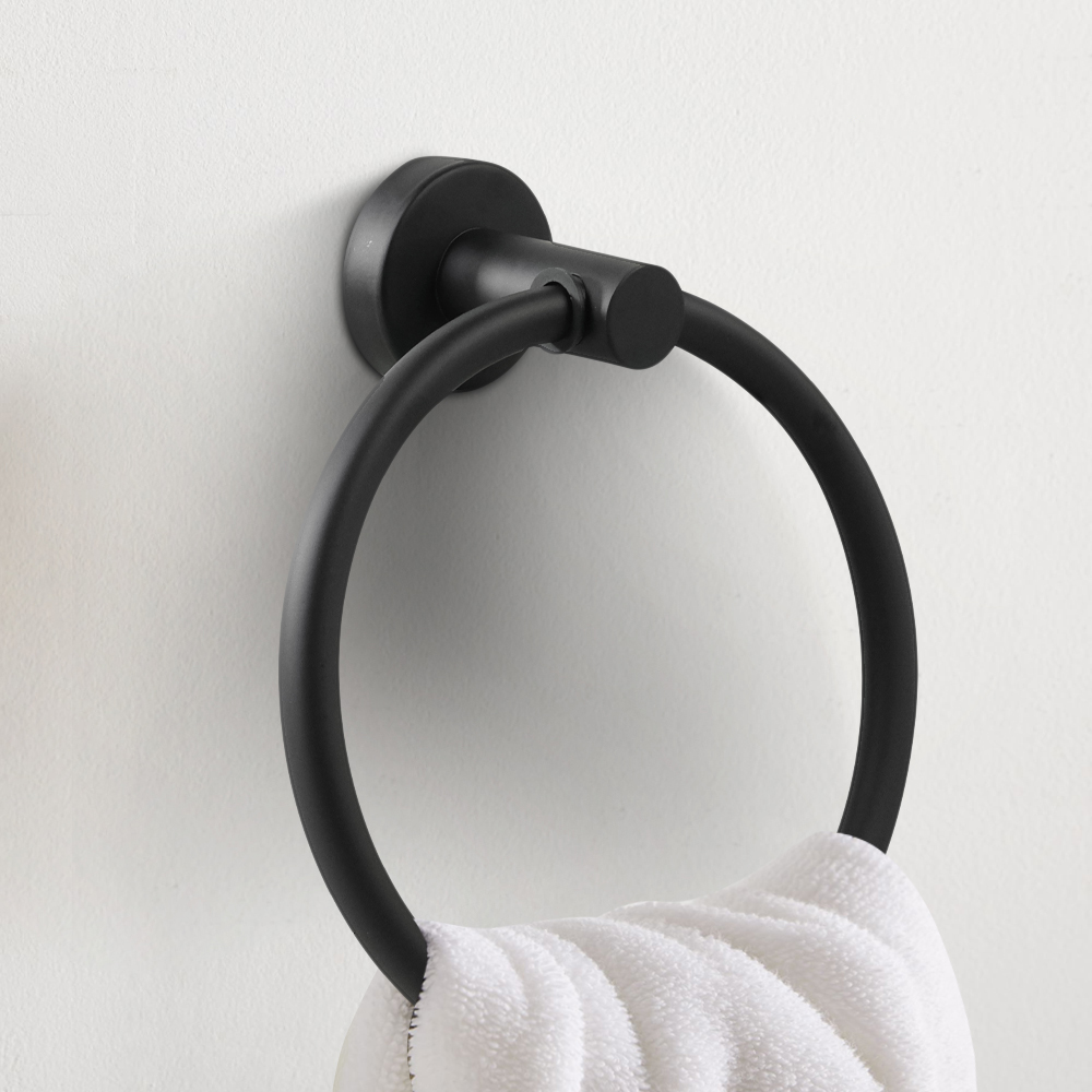 Gambar produk Sunydeal Gantungan Handuk Kamar Mandi Towel Holder Ring - E1913