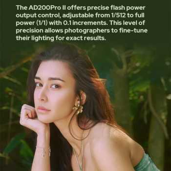 Gambar produk Godox Flash Camera Wireless 2.4GHz TTL 3in1 Color 2980mAh 200Ws - AD200PROII