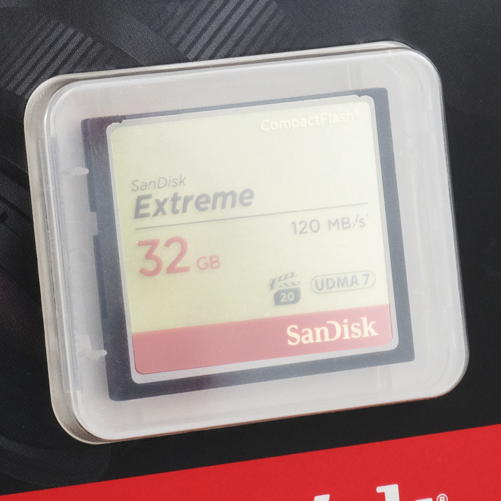 Gambar produk SanDisk Extreme Compact Flash Card VGP-20 120MB/s 32GB - SDCFXSB