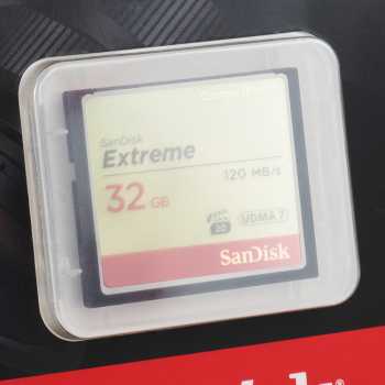 Gambar produk SanDisk Extreme Compact Flash Card VGP-20 120MB/s 32GB - SDCFXSB