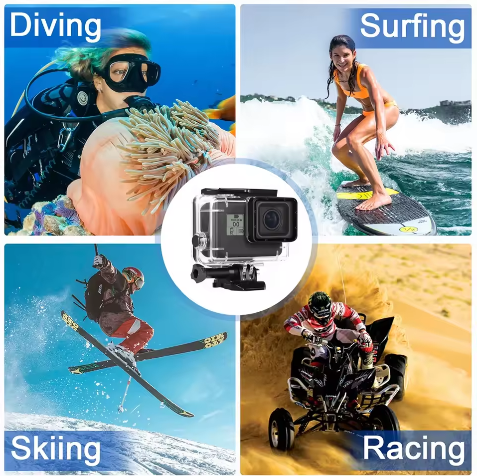 Gambar produk HONGDAK Underwater Waterproof Case 60 M for GoPro Hero 5/6/7 Normal Cover - GP0101