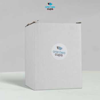 One Two Cups Gelas Kaca Aesthetic Kopi Teh Wavy Shape Glass 300ml - KT14 Gambar produk One Two Cups Gelas Kaca Aesthetic Kopi Teh Wavy Shape Glass 300ml - KT14