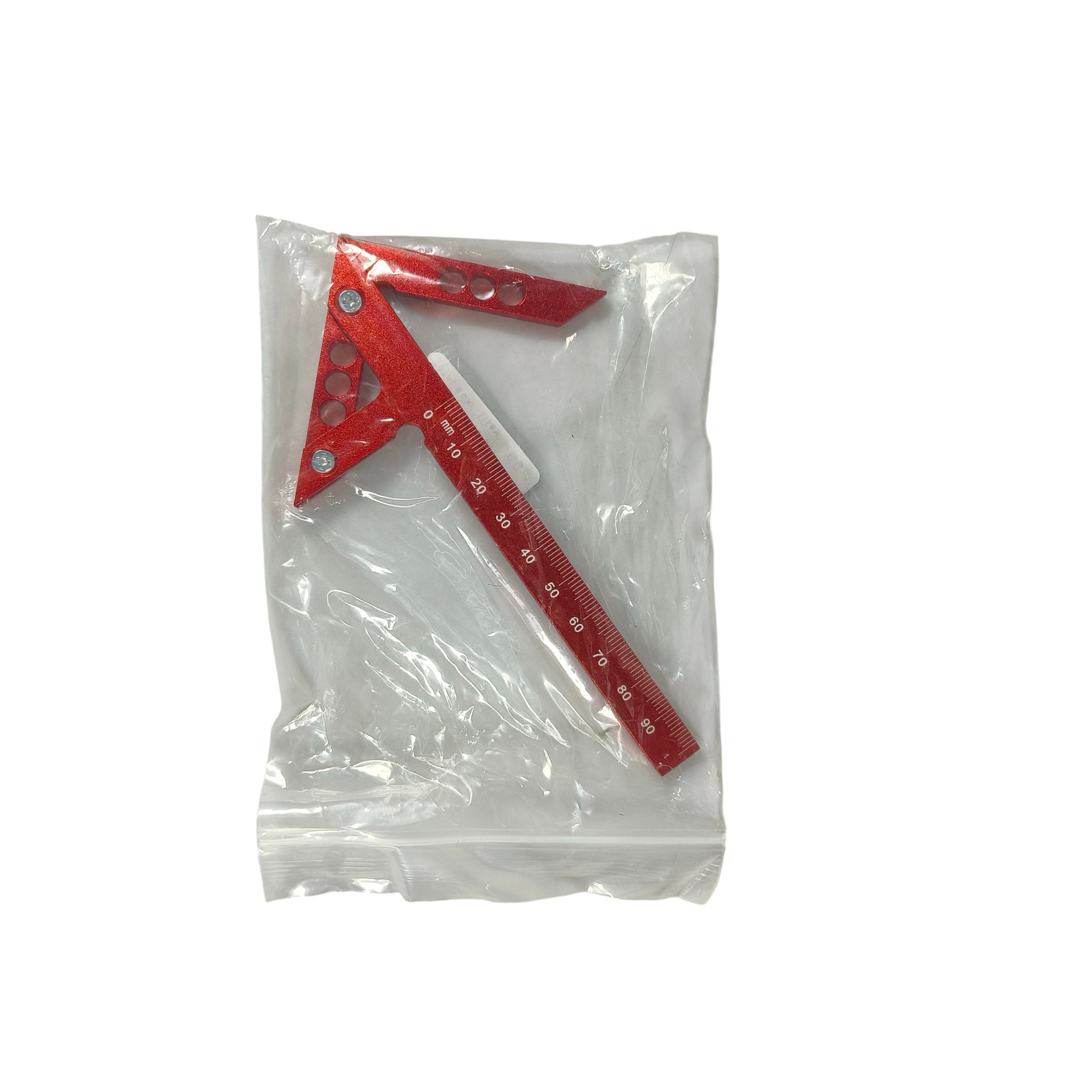 Gambar produk Rheeros Penggaris Siku Mistar Segitiga Center Finder 45 Degree 10cm - RH87