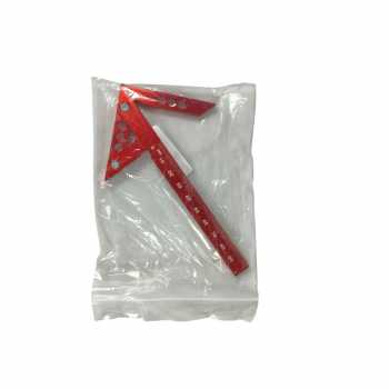 Gambar produk Rheeros Penggaris Siku Mistar Segitiga Center Finder 45 Degree 10cm - RH87