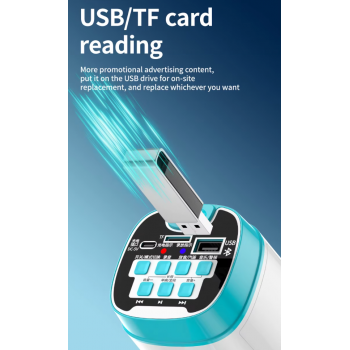 YW Speaker Toa Pengeras Suara Megaphone Tenaga Surya TF Card 30W - YW-06LT Gambar produk YW Speaker Toa Pengeras Suara Megaphone Tenaga Surya TF Card 30W - YW-06LT