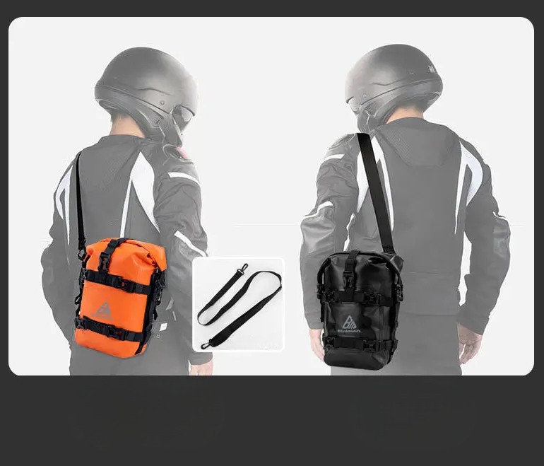 Blinkminds Tas Motor Touring Side Bumper Pannier Bag Waterproof 8L - BM07 Gambar produk Blinkminds Tas Motor Touring Side Bumper Pannier Bag Waterproof 8L - BM07