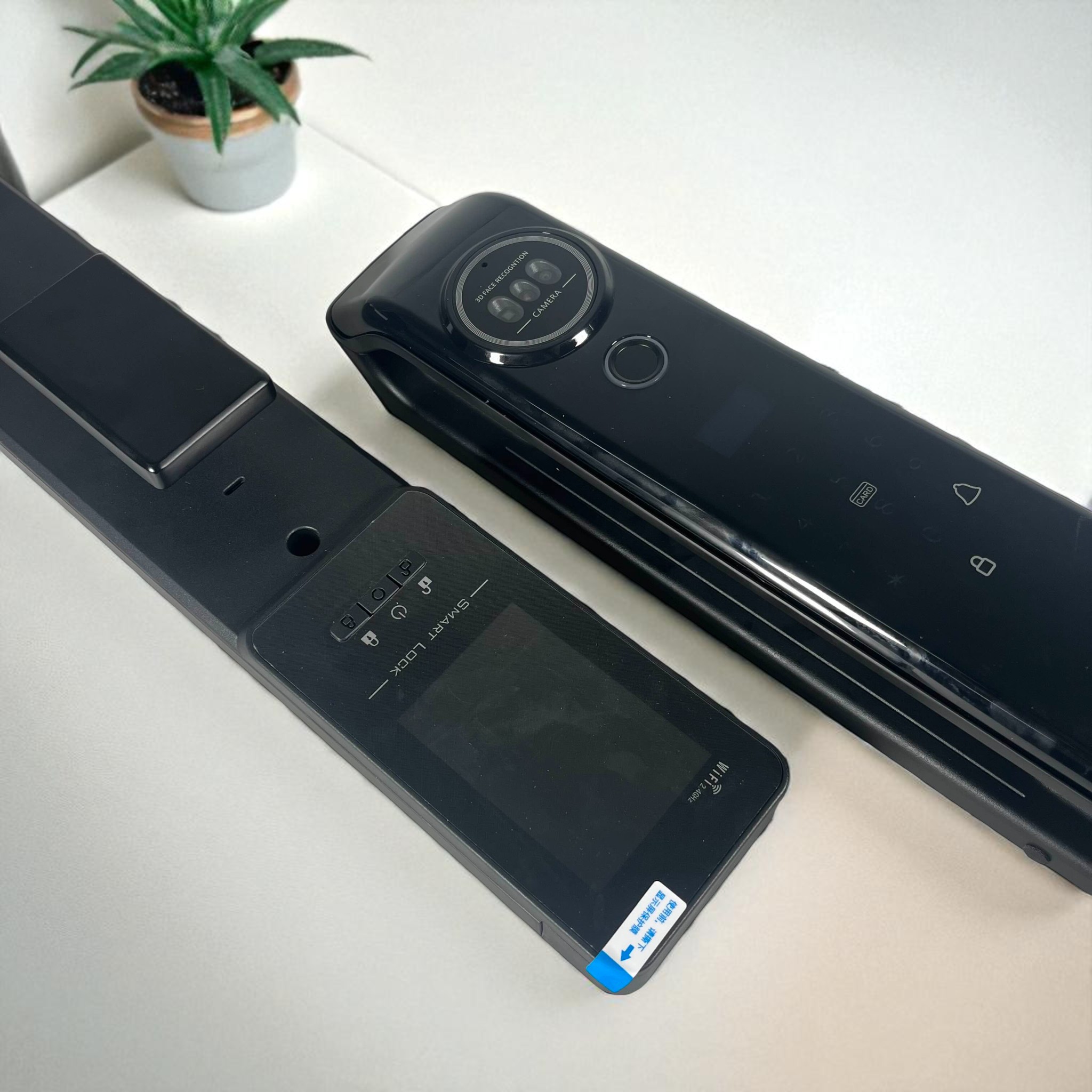 Gambar produk Glomarket Smart Door Lock Fingerprint Face Recognition App Intercom - B02RL-DJ