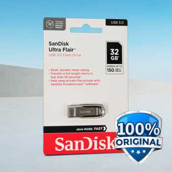 Gambar produk SanDisk Ultra Flair Flashdisk USB 3.0 32GB - SDCZ73