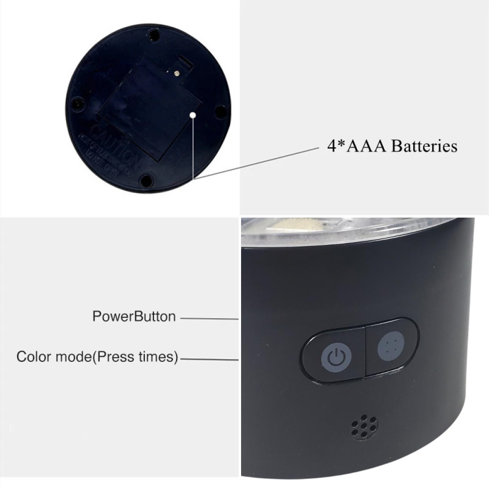 KVVGHT Lampu Meja Hias Jellyfish Light RGB 18W - KG045 Gambar produk KVVGHT Lampu Meja Hias Jellyfish Light RGB 18W - KG045