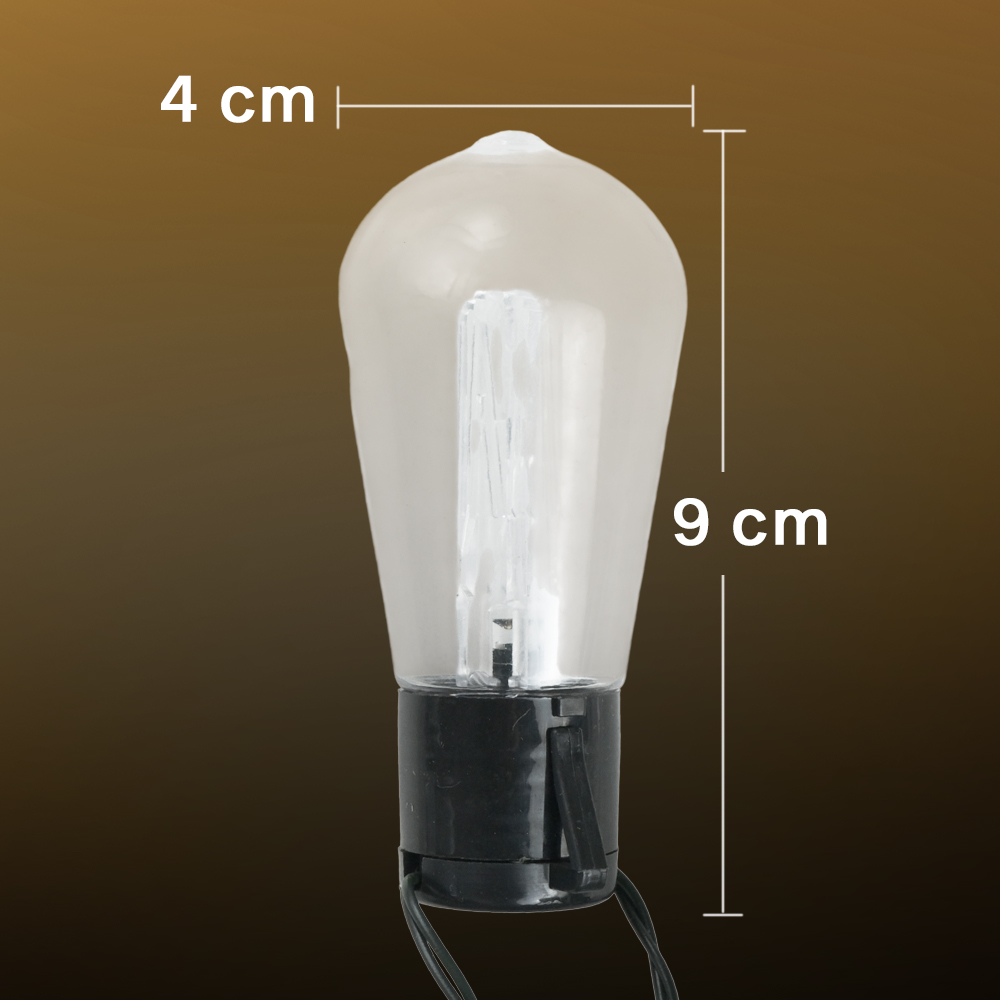 SAMNET Lampu Hias String Lights Solar Panel 20 LED 5M - DC44 Gambar produk SAMNET Lampu Hias String Lights Solar Panel 20 LED 5M - DC44