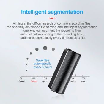 Gambar produk JAKCOM Perekam Suara Portabel Voice Recorder Noise Reduction 32GB - Q-70