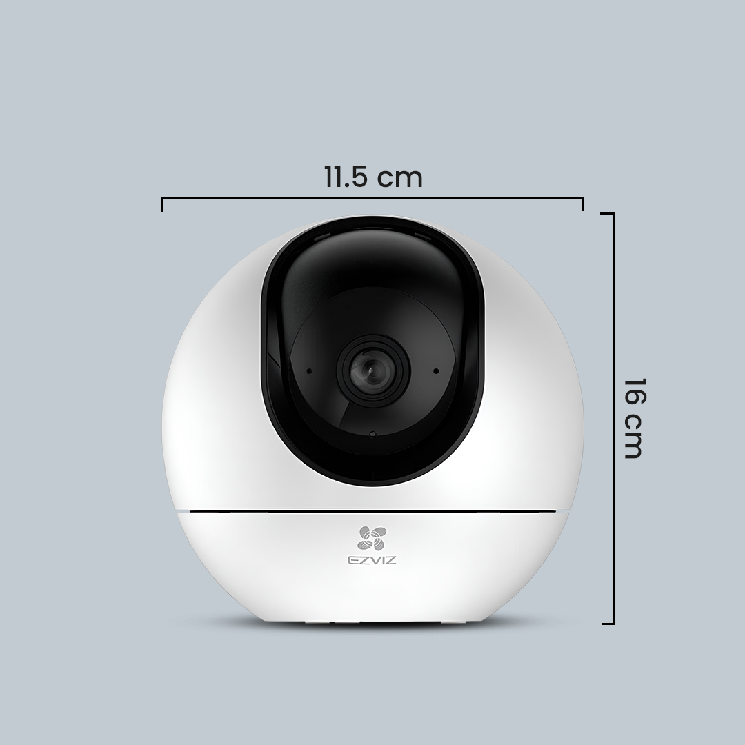 Gambar produk EZVIZ Kamera CCTV PTZ WiFi Smart IP Camera AI Tracking 3K 5MP - H6
