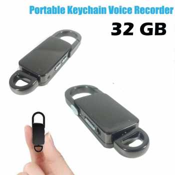 Gambar produk Shoumi Perekam Suara Mini Portabel Voice Recorder Noise Reduction 32GB - S20+