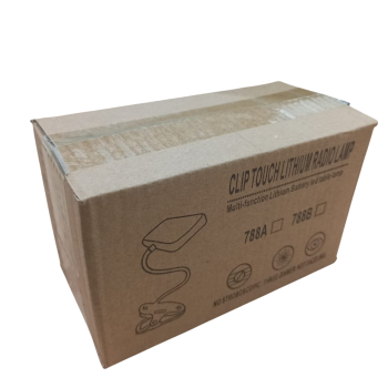 Gambar produk AURO Lampu Meja Belajar LED Clamp Square Lamp Stepless Dimming 800mAh - 788