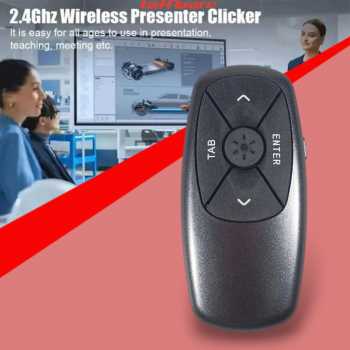 Gambar produk Taffware Wireless Laser Pointer Presenter Red 2.4GHz - DSIT011
