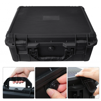 Gambar produk HAMLIN Kotak Perkakas Penyimpanan Barang Toolbox Hard Case Waterproof 380x310x115mm - DT-57