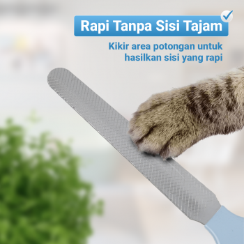 Gambar produk BaoRun Gunting Kuku Hewan Anjing Kucing Kelinci Stainless Steel - 5X
