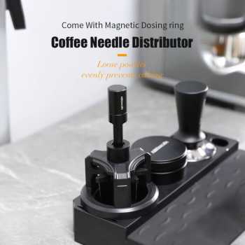 Gambar produk ALIKISSCAFE Stirrer Distribusi Kopi Espresso WDT Barista 10 Needle 58mm - AK-325