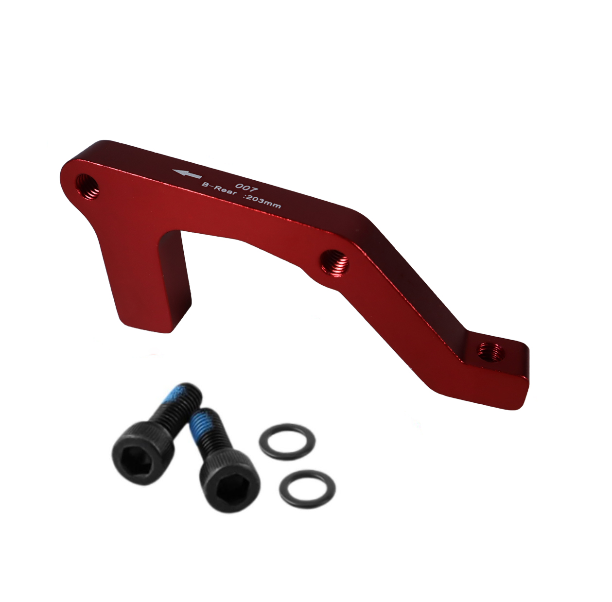 MUZI Adaptor Rem Cakram Sepeda Disc Brake Bracket B-Pillar Rear 203mm - MZ25 Gambar produk MUZI Adaptor Rem Cakram Sepeda Disc Brake Bracket B-Pillar Rear 203mm - MZ25