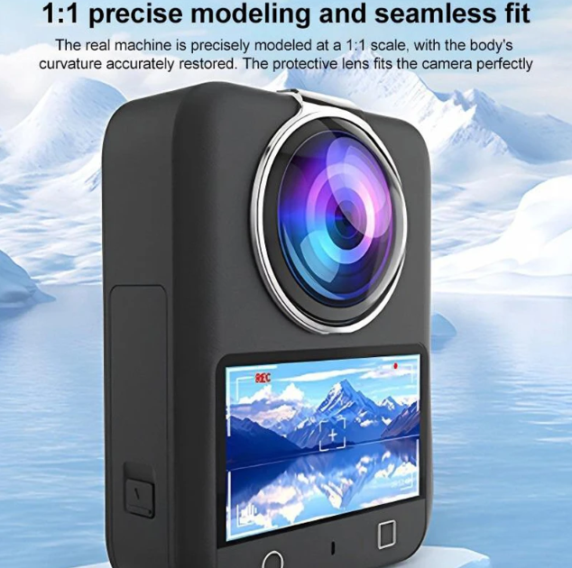 PULUZ Pelindung Lensa Protective Lens Tempered Glass for DJI OSMO 360 - PL3 Gambar produk PULUZ Pelindung Lensa Protective Lens Tempered Glass for DJI OSMO 360 - PL3