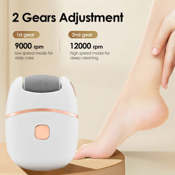 Gambar produk Ms.Dear Alat Penghalus Tumit Kaki Elektrik Pedicure Foot Grinder - W405