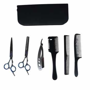 Gambar produk Biutte.co Set Gunting Rambut 7in1 Buffing Stainless Steel 4Cr13 - SM675