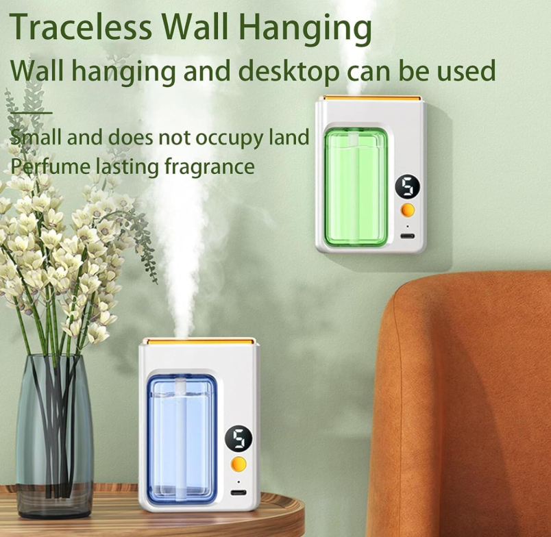 ERRIPE Diffuser Automatic Essential Oil Aromatherapy 5 Speed 50ml With Oil - EP56 Gambar produk ERRIPE Diffuser Automatic Essential Oil Aromatherapy 5 Speed 50ml With Oil - EP56