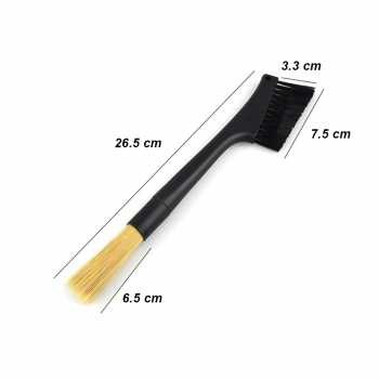Gambar produk FEENM Sikat Pembersih Mesin Kopi Espresso Machine Cleaning Brush 2in1 - INU170