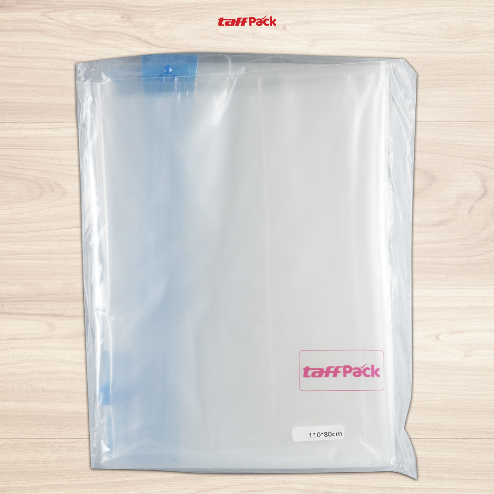 Gambar produk TaffPACK Kantong Plastik Vakum Pakaian Multifungsi Vacuum Bag 1 PCS 80x110cm - YK-1000