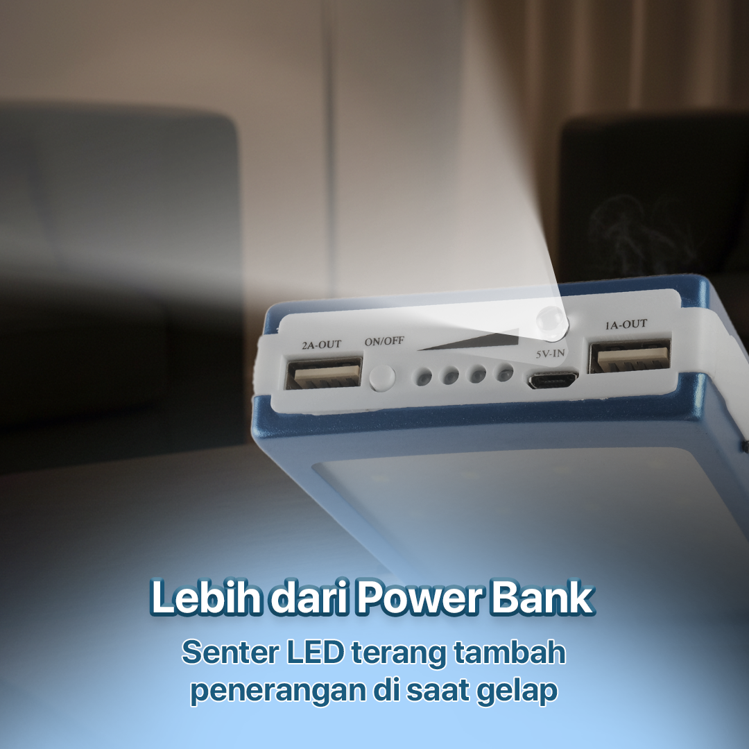 Rovtop Power Bank Solar DIY Case Flashlight Dual USB Port 5 PCS 18650 - 4NB1 Gambar produk Rovtop Power Bank Solar DIY Case Flashlight Dual USB Port 5 PCS 18650 - 4NB1