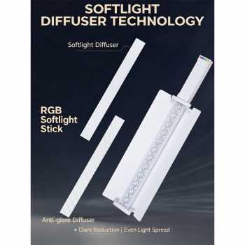 Gambar produk LIYADI Lampu Studio Tube Light Stick RGBW 24 Mode OLED 2600mAh 50W - C2 PRO