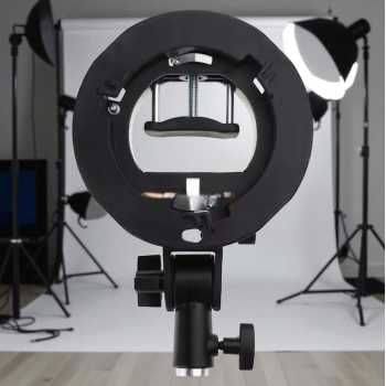 HOWN Bracket Flash Holder Speedlite S-Type Bowens for Godox AD360 - B40