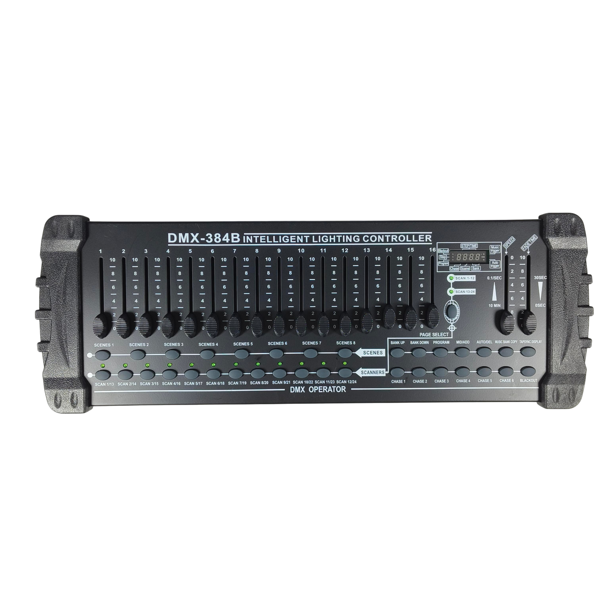 UPIKIT Mixer Lampu Stage Lighting Controller DMX Console DJ 384CH - DMX-384B Gambar produk UPIKIT Mixer Lampu Stage Lighting Controller DMX Console DJ 384CH - DMX-384B