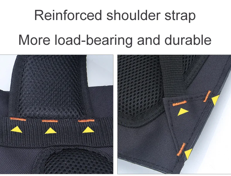 YISHENG Tas Perkakas Tukang Mekanik Storage Tool Backpack 31x20x43cm - ISY03 Gambar produk YISHENG Tas Perkakas Tukang Mekanik Storage Tool Backpack 31x20x43cm - ISY03