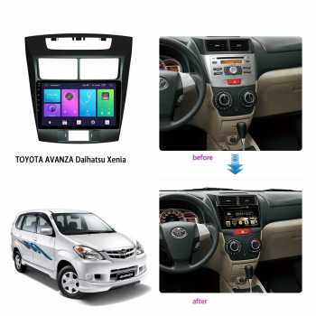 Gambar produk KUFINE Frame Head Unit ABS 9 Inch Car Player Toyota Avanza 2010-2018 - KF-18