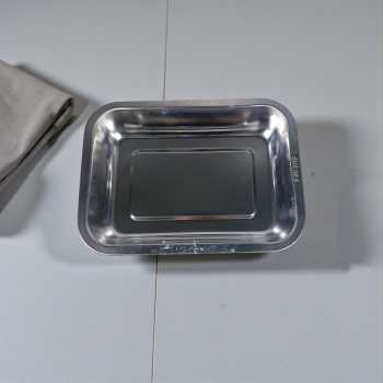 Gambar produk Panina Tray Baki Nampan Makanan Food Container Kitchen Stainless 304 26.5x19.5x4.8cm - PN50