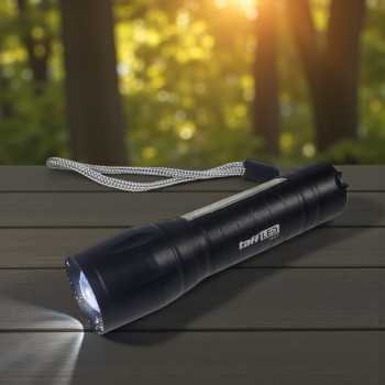 TaffLED Albinaly Senter LED USB Rechargeable XPE Q5 COB 2300 Lumens - 1517