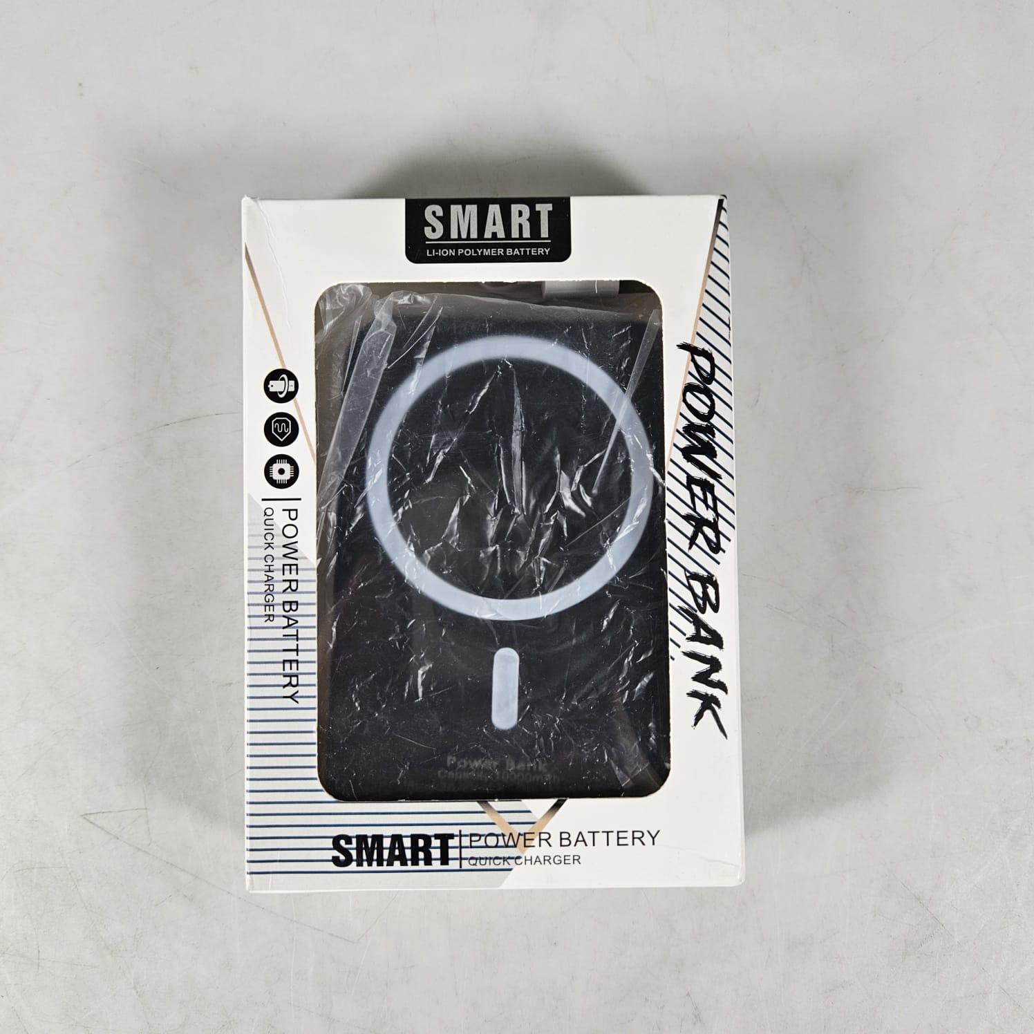 Gambar produk Uvolt Power Bank 10000mAh Wireless Magnetic MagSafe PD Type C 20W - UV855