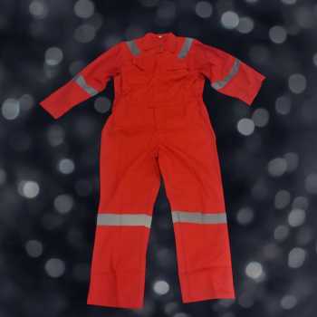Gambar produk Doomiva Pakaian Kerja Safety Wearpack Coverall Reflective Strips XL - DM-480