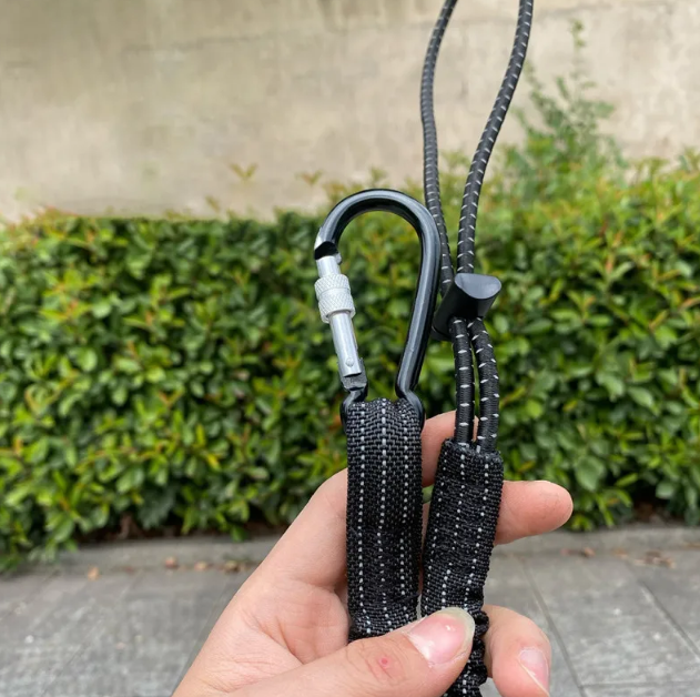 WOMA Tali Pengaman Anti Jatuh Safety Rope Telescopic Carabiner Hook - WM01 Gambar produk WOMA Tali Pengaman Anti Jatuh Safety Rope Telescopic Carabiner Hook - WM01