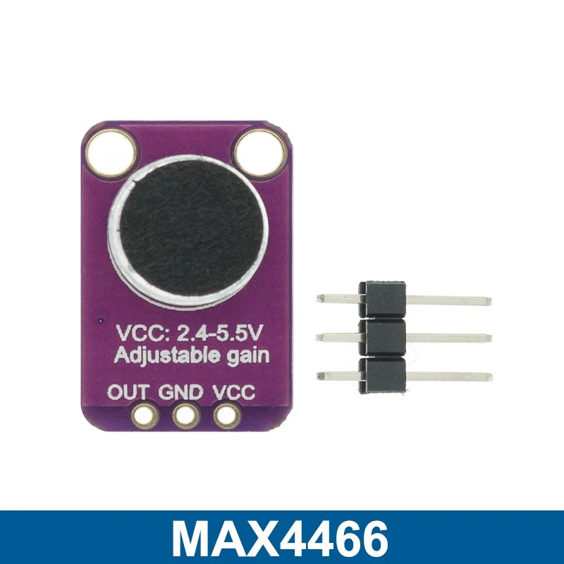 AITEXM Electret Microphone Amplifier Module Manual Adjustable Gain - GY-MAX4466 Gambar produk AITEXM Electret Microphone Amplifier Module Manual Adjustable Gain - GY-MAX4466