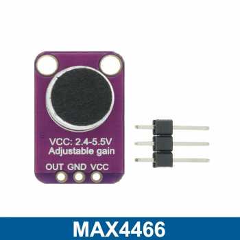 Gambar produk AITEXM Electret Microphone Amplifier Module Manual Adjustable Gain - GY-MAX4466