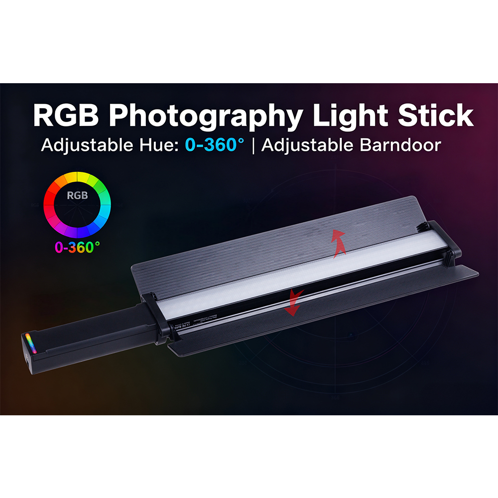 LIYADI Lampu Studio Tube Light Stick RGBW 24 Mode OLED 5200mAh 24W - C2 Gambar produk LIYADI Lampu Studio Tube Light Stick RGBW 24 Mode OLED 5200mAh 24W - C2
