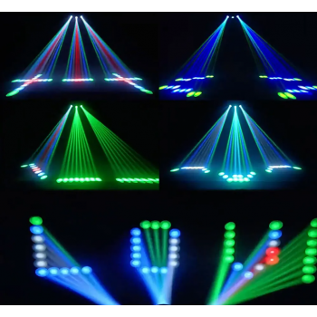 Gambar produk Beatific Lampu Sorot Panggung LED Spotlight Stage RGB DMX512 240V 30W - BC201