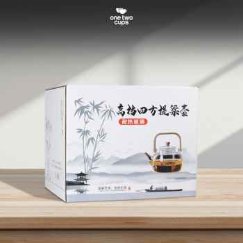 Gambar produk One Two Cups Teko Teh Pitcher Japanese Style Tahan Panas Api Teapot 1000ml - 8CV101