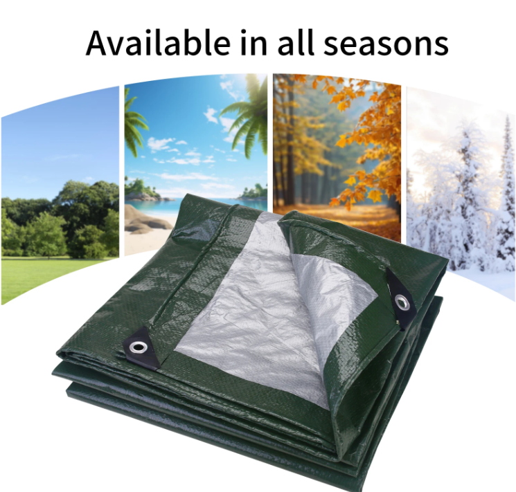 Gambar produk FIMO Kain Terpal Tenda PE Anyaman Waterproof Military Grade Shade 2x3M - FM-33M