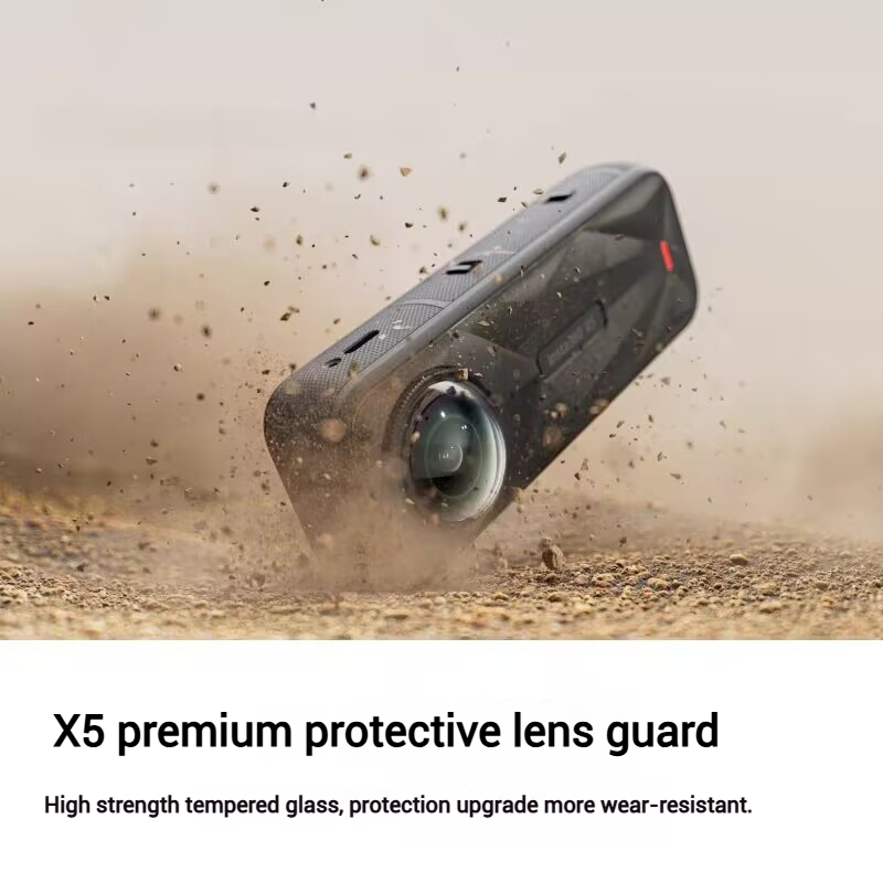 Gambar produk YAZE Pelindung Lensa Protective Lens High Transparency for Insta360 X5 - I3X5L